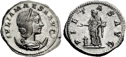 julia maesa roman coin antoninianus